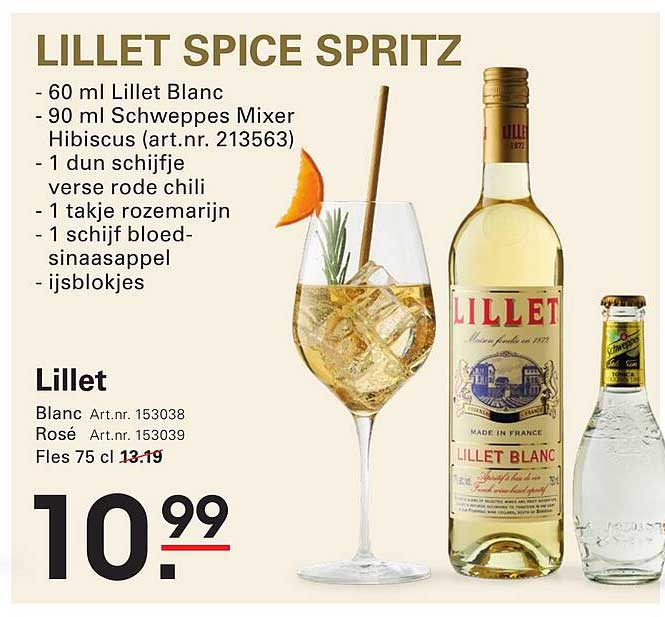 LILLET SPICE SPRITZ