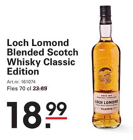 Loch Lomond Blended Scotch Whisky Classic Edition