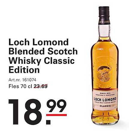 Loch Lomond Blended Scotch Whisky Classic Edition