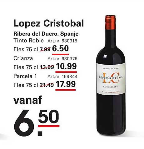 Lopez Cristobal Tinto Roble