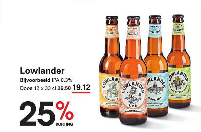 Lowlander Bijvoorbeeld IPA 0.3%