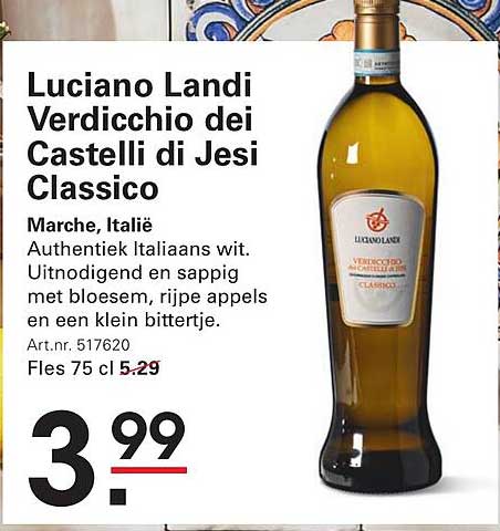 Luciano Landi Verdicchio dei Castelli di Jesi Classico