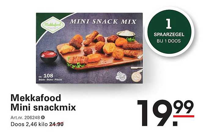 Mekkafood Mini snackmix