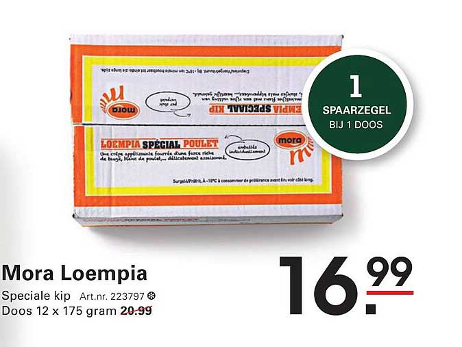 Mora Loempia Speciale kip