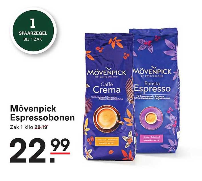 Mövenpick Espresso bonen