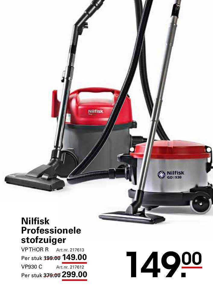 Nilfisk Professionele stofzuiger