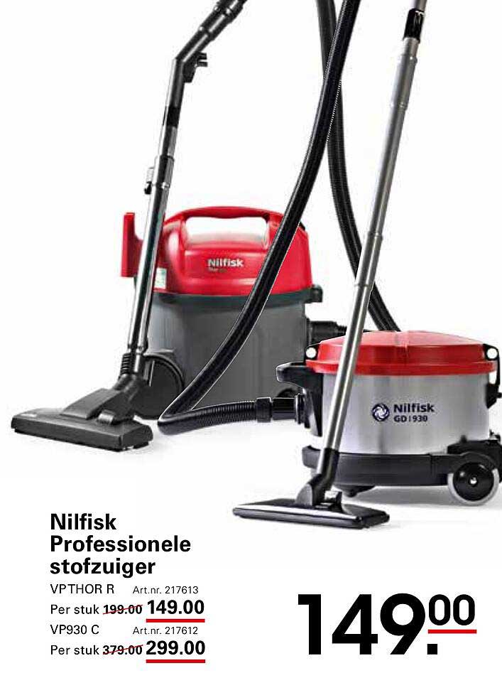 Nilfisk Professionele stofzuiger