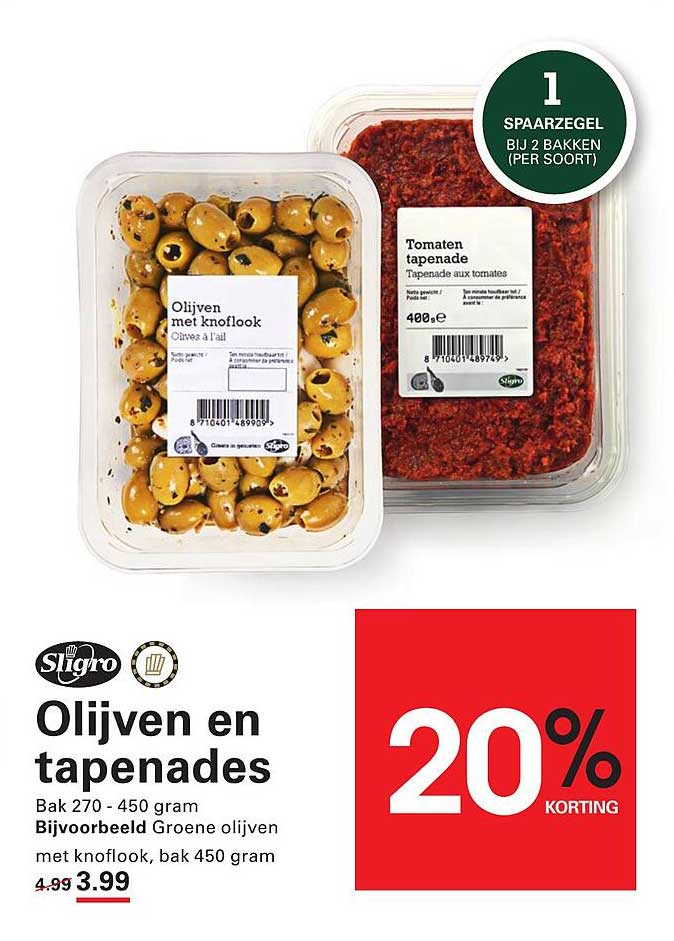 Olijven en tapenades