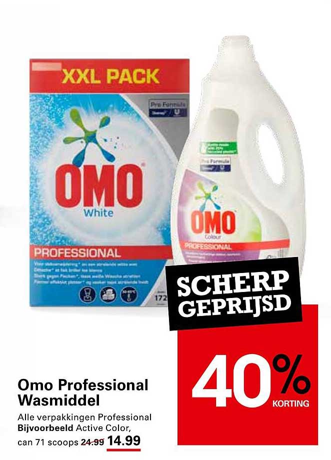 Omo Professional Wasmiddel