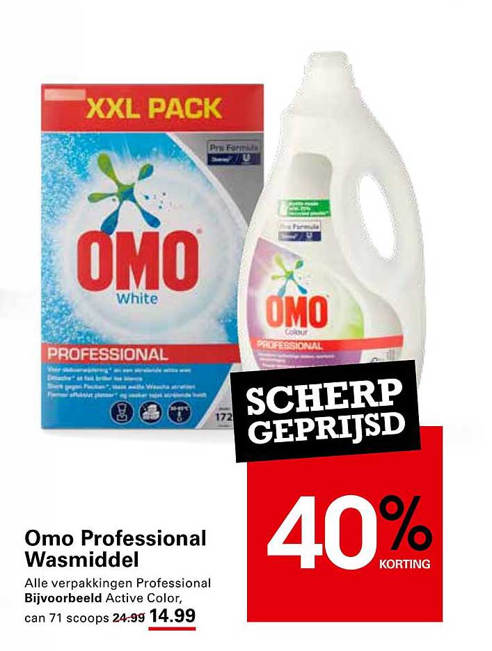 Omo Professional Wasmiddel