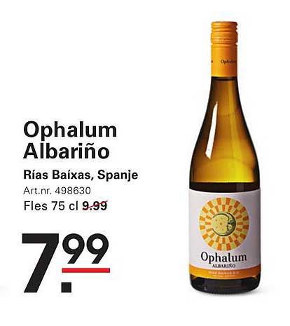 Ophalcum Albariño Rías Baixas, Spanje