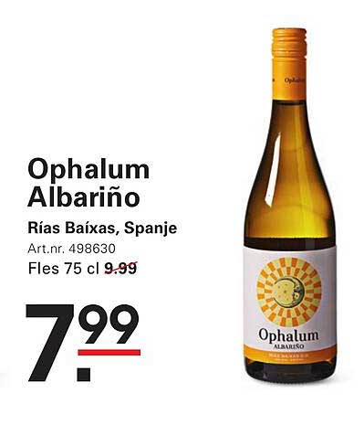 Ophalum Albariño 75 cl