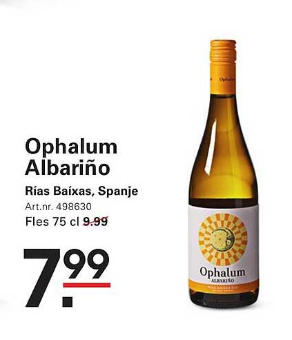 Ophalum Albariño 75 cl