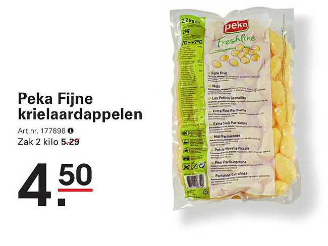 Peka Fijne krielaardappelen