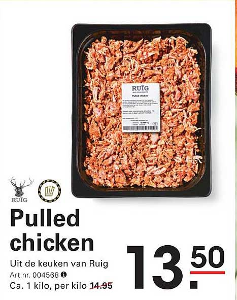 Pulled chicken