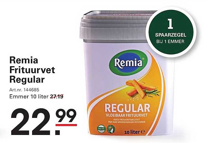 Remia Frituurvet Regular