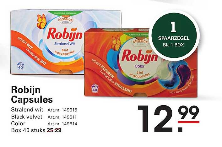 Robijn Capsules