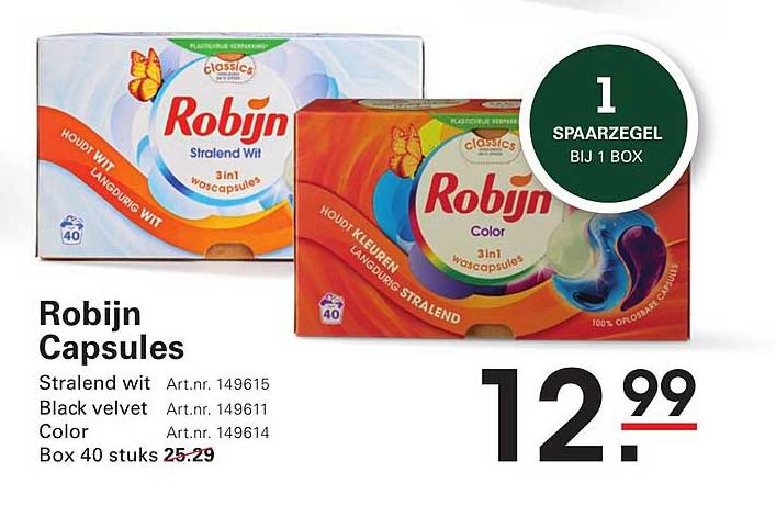 Robijn Capsules