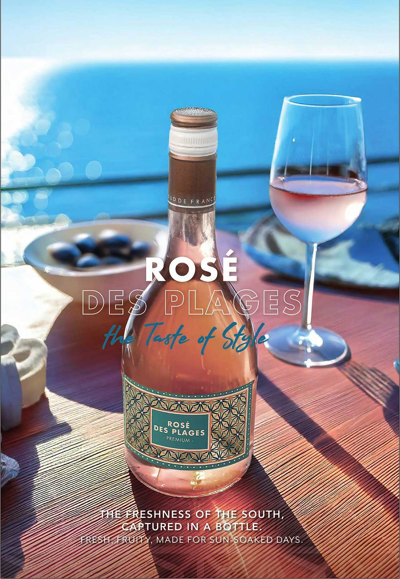ROSÉ DES PLAGES - the Taste of Style