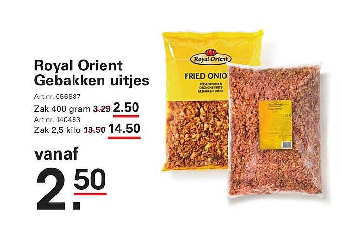 Royal Orient Gebakken uitjes