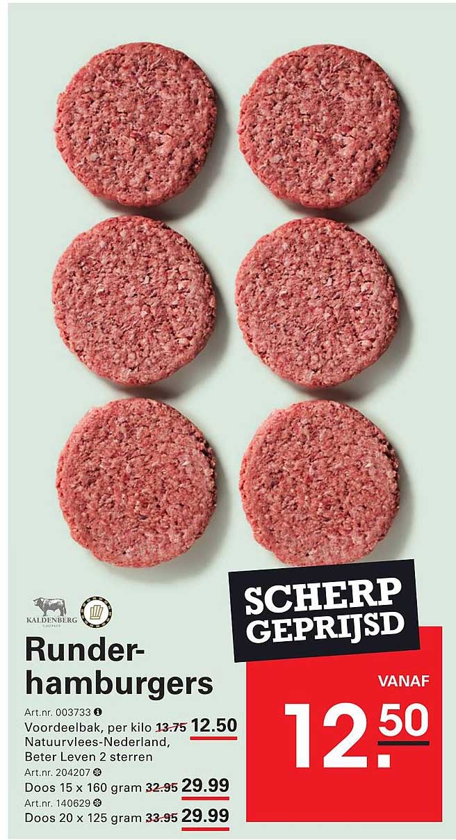 Runderhamburgers