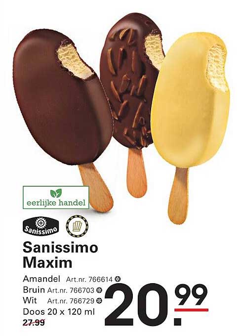Sanissimo Maxim - Doos 20 x 120 ml