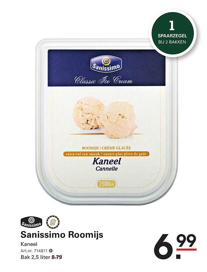 Saníssimo Roomijs Kaneel