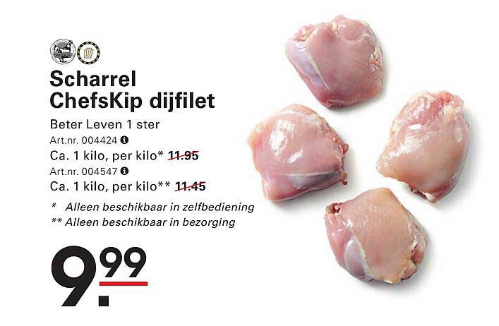 Scharrel ChefsKip dijfilet