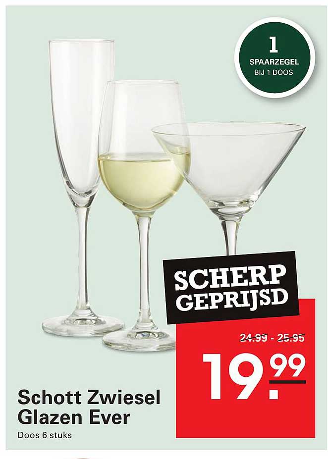 Schott Zwiesel Glazen Ever Doos 6 stuks