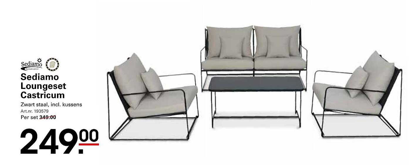 Sediamo Loungeset Castricum