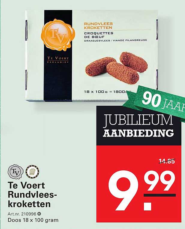 Te Voert Rundvlees-kroketten