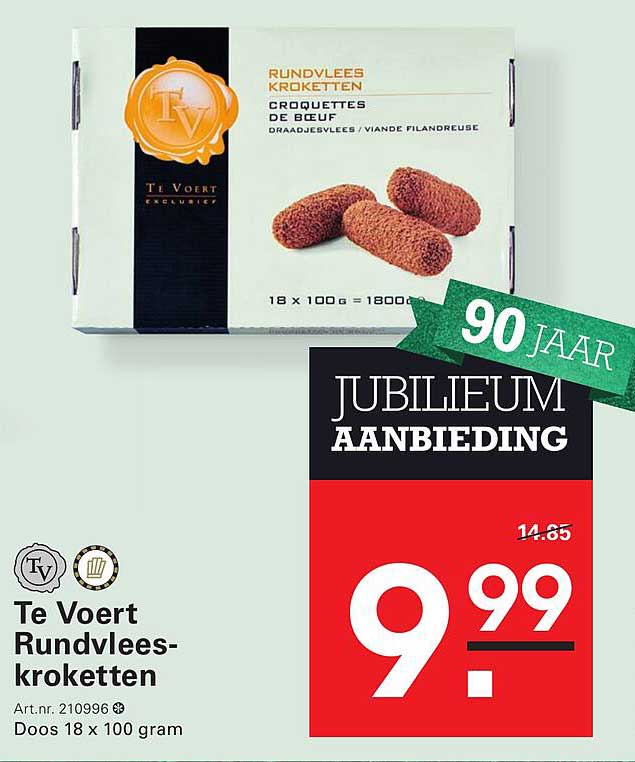 Te Voert Rundvlees-kroketten