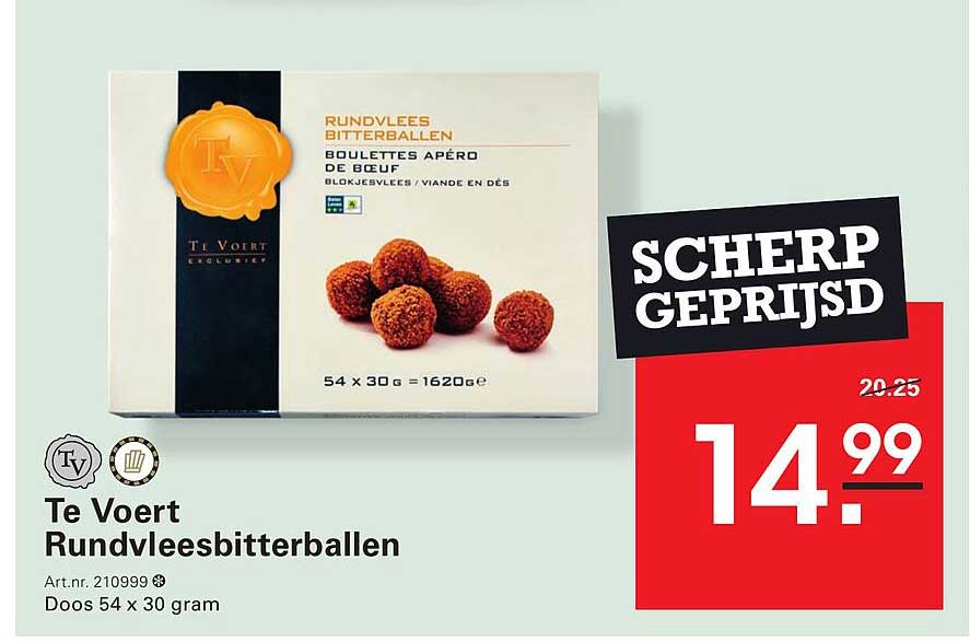 Te Voert Rundvleesbitterballen