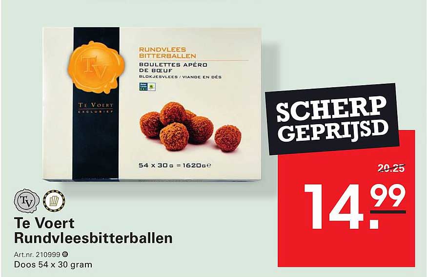 Te Voert Rundvleesbitterballen