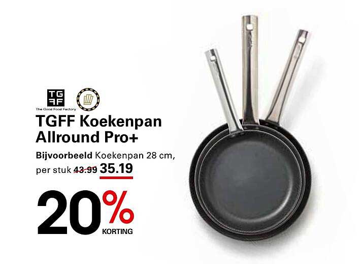TGFF Koekenpan Allround Pro+