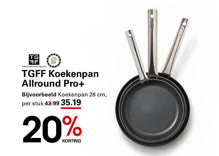 TGFF Koekenpan Allround Pro+