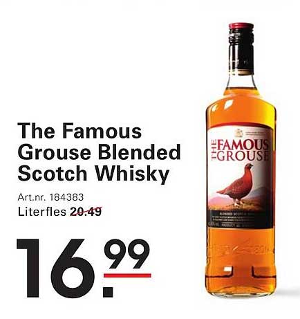 The Famous Grouse Blended Scotch Whisky