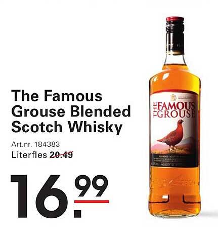 The Famous Grouse Blended Scotch Whisky