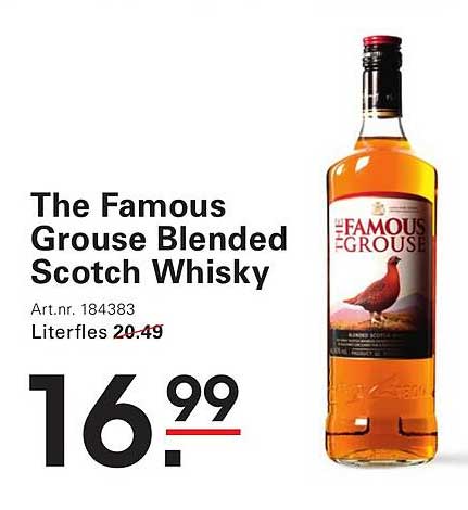 The Famous Grouse Blended Scotch Whisky