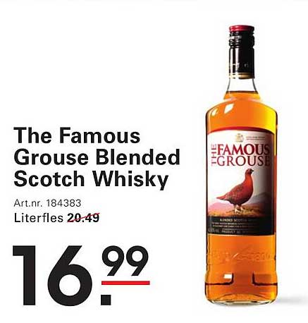 The Famous Grouse Blended Scotch Whisky