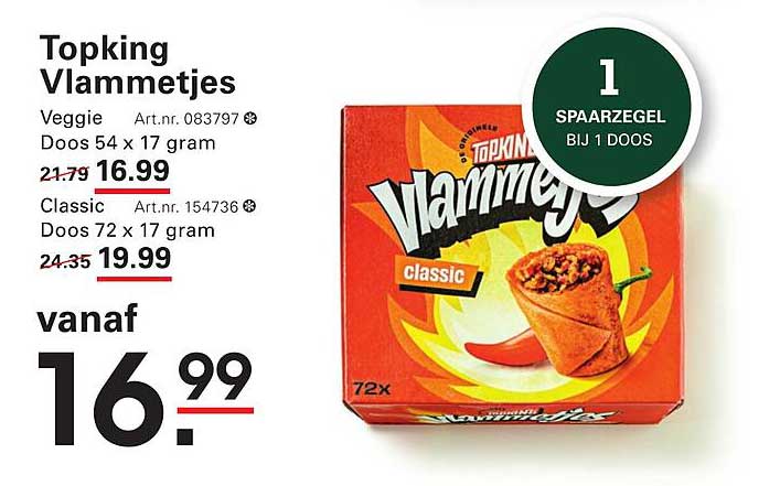 Topking Vlammetjes