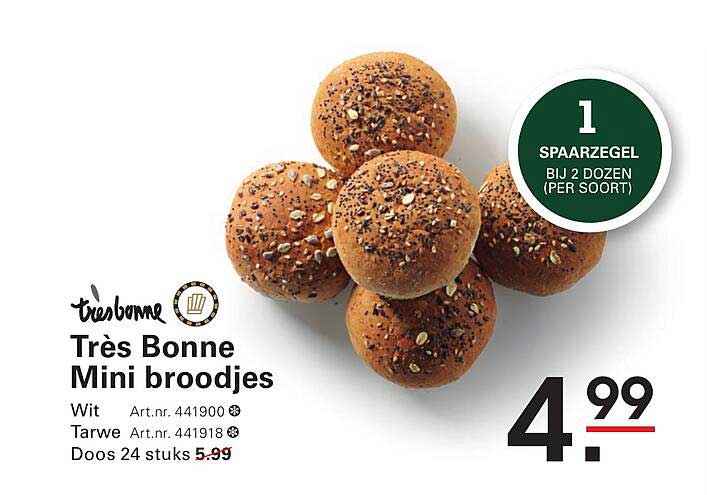 Très Bonne Mini broodjes