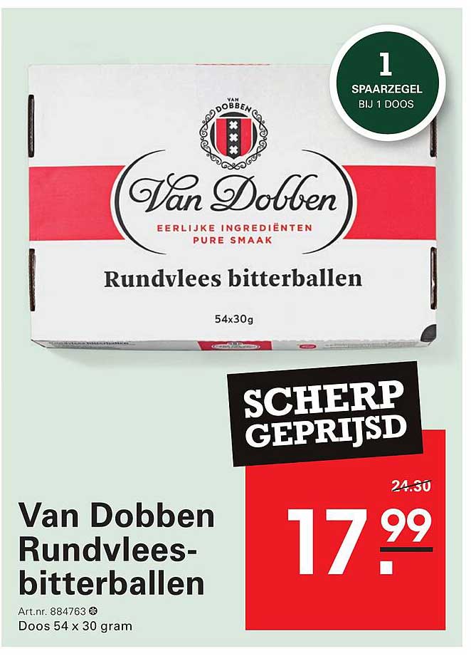 Van Dobben Rundvlees-bitterballen