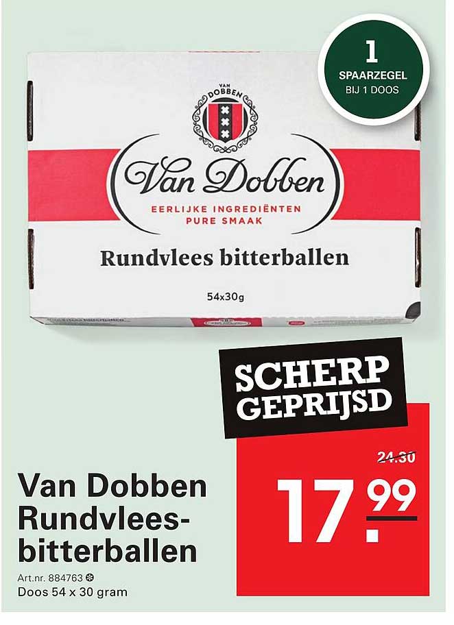 Van Dobben Rundvlees-bitterballen