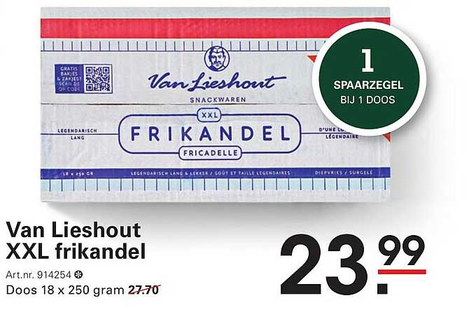 Van Lieshout XXL frikandel