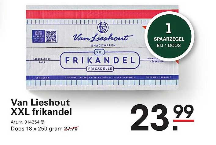 Van Lieshout XXL frikandel