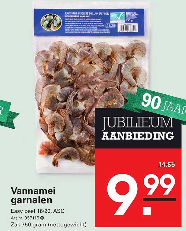 Vannamei garnalen