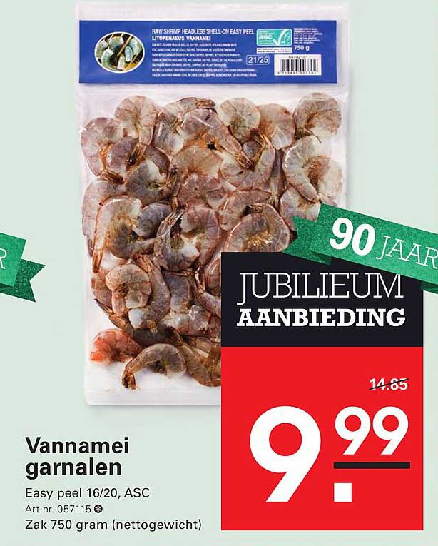 Vannamei garnalen