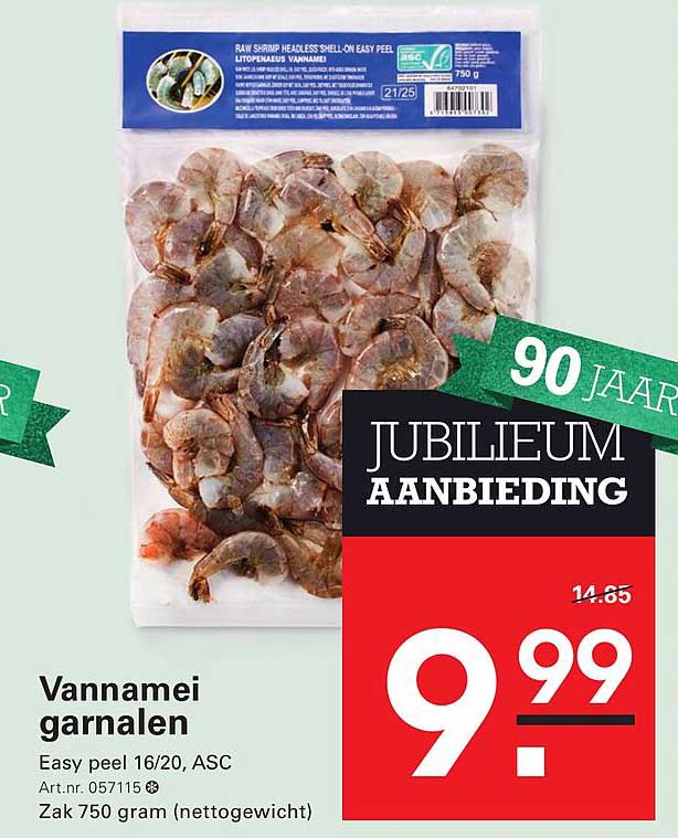 Vannamei garnalen