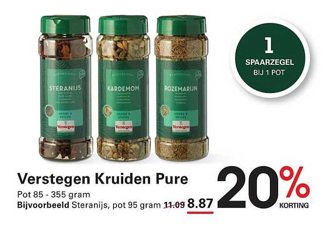 Verstegen Kruiden Pure